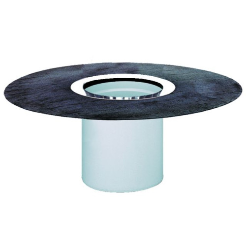 Attachment part 180mm/d 145mm with bituminous cloth Attachment part 180mm/d 145mm with bituminous cloth